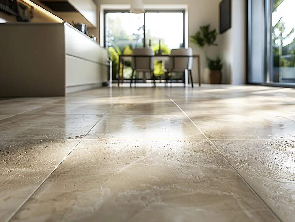 Choix de joints adaptés pour un carrelage beige