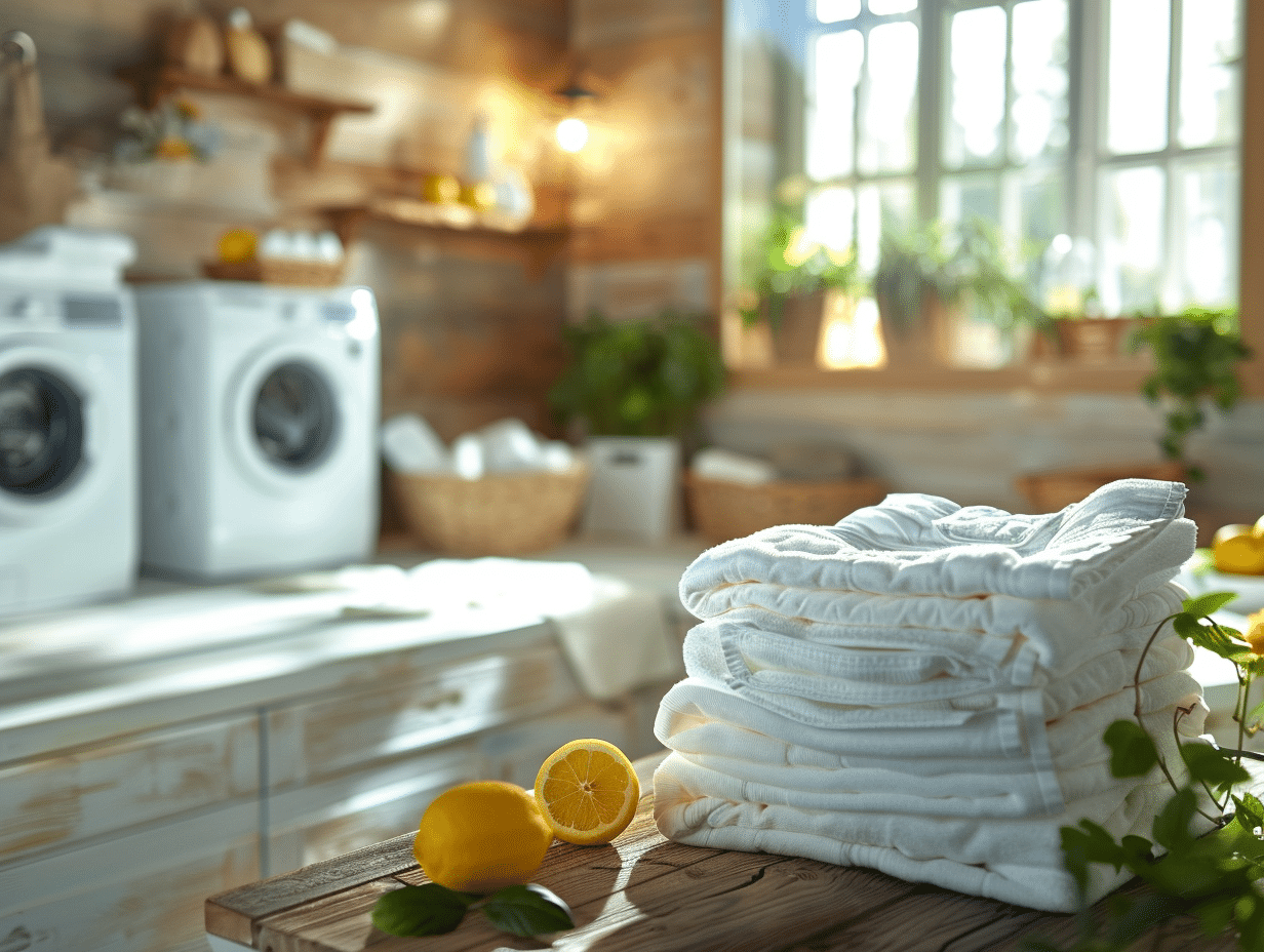 Blanchiment efficace de couches lavables : méthodes et astuces