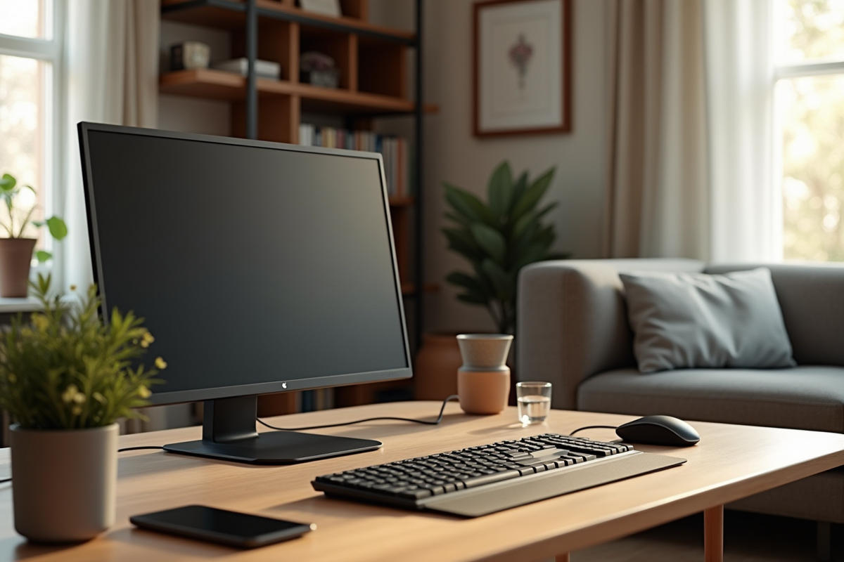 écran bureau
